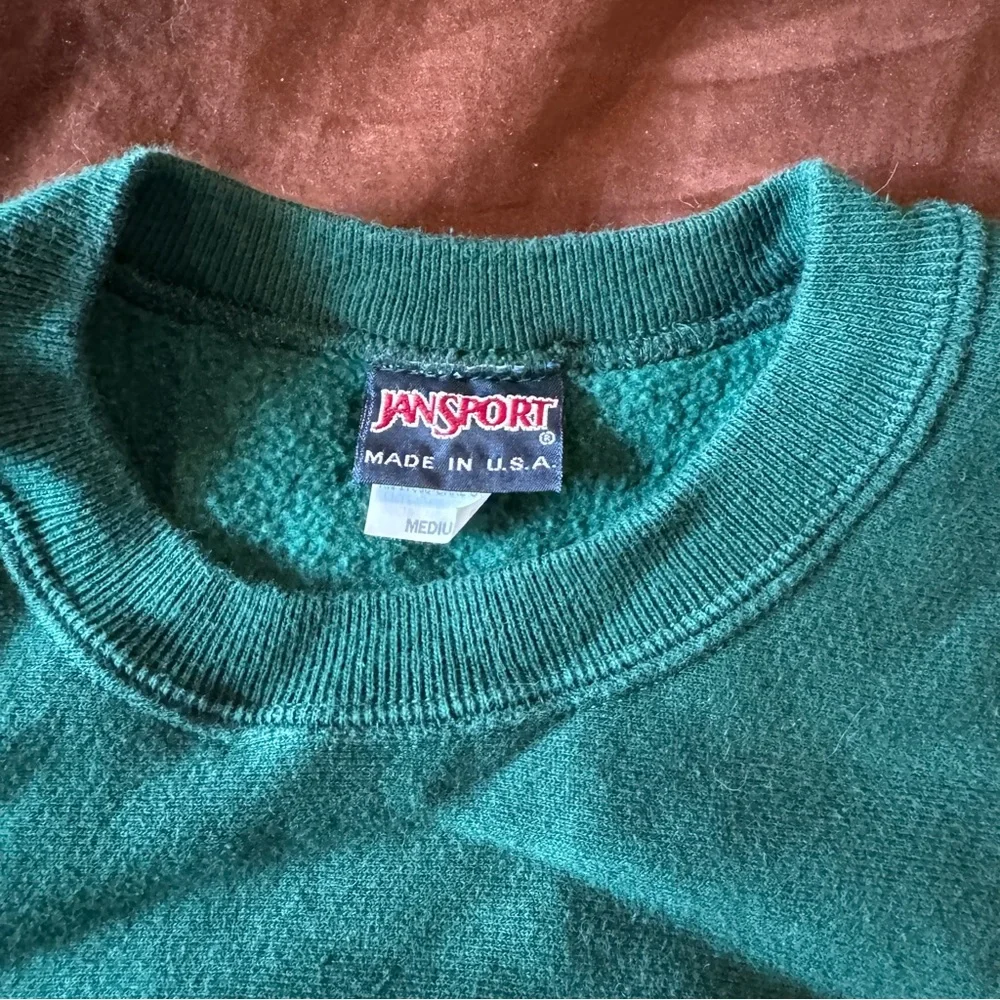 Vintage Georgetown Green Sweatshirt - Picture 2 of 4